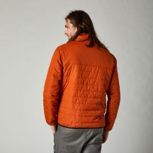 Casual Howell Puffy Jacket [Orange]: Size - S