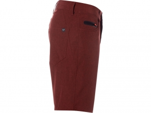 Casual korte broek Machete Tech [Donkerrood]: Maat - 30