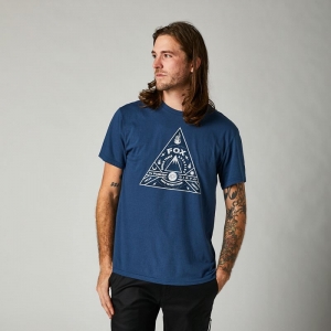 Casual Single Track SS T-Shirt [Dark Blue]: Size - S