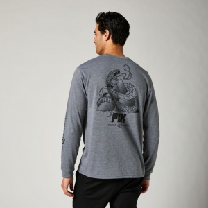 Casual Tread Lightly LS Tech [Gri] Hoodie: Size - L
