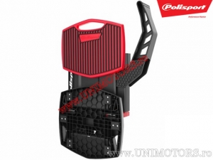 Cavalletto centrale pieghevole rosso enduro/cross - Polisport