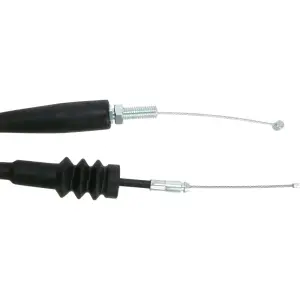 Cavo dell'acceleratore in vinile nero - Nero - +10 cm (+4