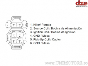 CDI състезателен Honda CRF 50 F / CRF 70 F ('04-'12) - DZE