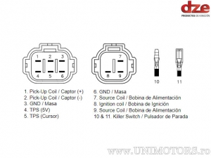 CDI de corrida Honda CRF 250 R ('08-'09) - DZE