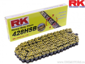Chaîne lourde RK jaune 428 HSB / 140 - RK