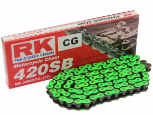 Chaîne RK verte 420 SB / 140 - RK