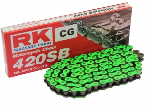 Chaîne standard verte RK 420 SB / 140 - RK