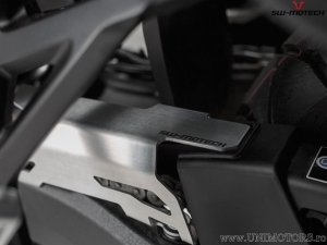 Chain Guard Extension - material: aluminum - color: silver - Honda CRF1000L ('15-) - SW-Motech