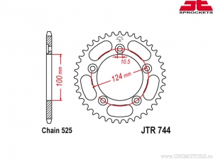 Chain Kit - Ducati 749 R ('06) - DID / JT