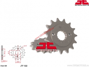 Chain kit - Honda CRM250 AR MD32 (Japan version) ('97-'99) - DID / JT