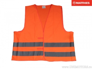 Chaleco reflectante naranja EN ISO 20471 - JM