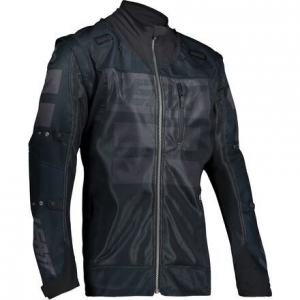 Chaqueta de motocicleta 4.5 X-Flow negra: Talla - XXL