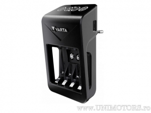 Chargeur 4 Batteries LCD Plug Charger+ - Varta