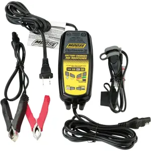 Chargeur/mainteneur de batterie Optimate 3 (0,8A / 12V) - Moose