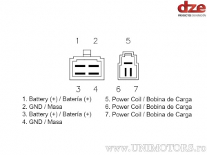 Charging Relay - Honda VFR 800 ('98-'99) - DZE
