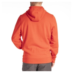Checkered Banner Pullover Hoodie Fiery Red - Dress Blues: Mărime - M