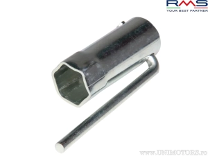 Cheie bujie moped – standard - diametru interior 21mm - RMS