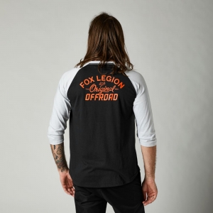 Chemise décontractée Original Speed à manches 3/4 Raglan [Noir]: Taille - L