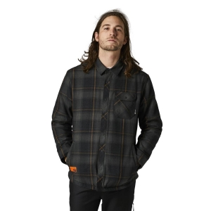 CHEMISE DE TRAVAIL DOUBLÉE WHIPLASH [BLK]: Taille - L