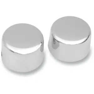 Chrome Axle Cap for 3/4" Axle - Chrome, Silver - DS222881