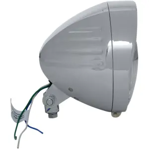 Chrome Custom Springer-Style Headlight Assemblies - DS280033