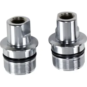 Chrome Fork Tube Plugs and Caps - Chrome - DS222774
