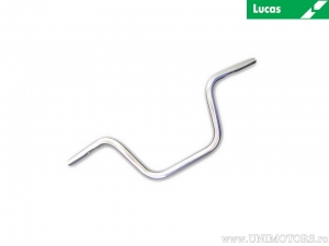 Chromstahl-Lenker Apehanger mit Durchmesser 25.4mm und Länge 920mm mit Kabeldurchführungsschlitz - Lucas TRW