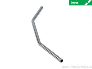 Chromstahl-Lenker Drag Bar "Medium Chrome" mit einem Durchmesser von 25,4 mm und einer Länge von 795 mm ohne Kabeldurchgangsöf