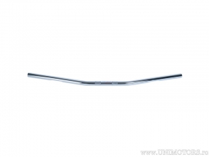 Chromstahl Lenker Drag Bar mit Durchmesser 25.4mm und Länge 880mm mit Kabelgehäuse - Fehling