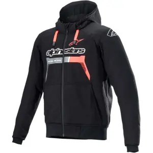 Chroom Sportjack - Zwart, Rood - Volwassene - L - 28205926