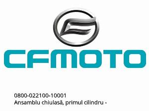 cilinderkop compleet, eerste cilinder - 0800-022100-10001 - CFMOTO
