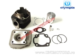 Cilinderset (motor) - CPI Hussar / Oliver / Popcorn / Keeway F-Act / Focus / Matrix - 70cc 2T (bout van 12 mm) - (Olympia)