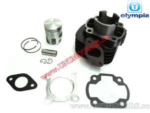 Cilinderset (motor) - CPI Hussar / Oliver / Popcorn / Keeway F-Act / Matrix / Generic XOR 50cc 2T (bout van 12 mm) - (Olympia)