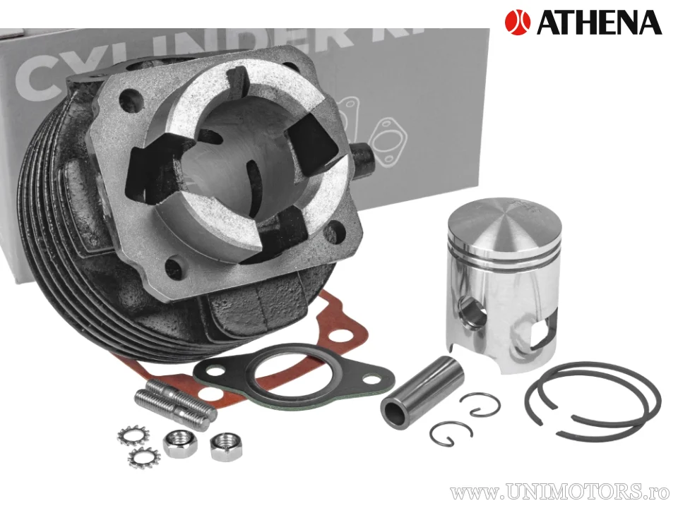 Cilindru complet Athena 50cc, Piaggio Ape 50 / Vespa PK 50 (fără chiulasă) - Athena