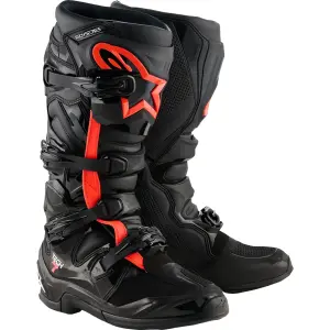 Cizme Tech 7 - Negru, Roșu Fluorescent - Adult - 34103292