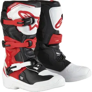 Cizme Youth Tech 3S - Preto, Vermelho, Branco - Juvenil - 34110675