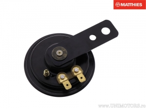 Clacson nero 12V (corrente continua) D: 69mm - JM