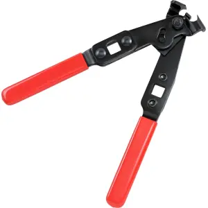 Clamp for securing sleeve collar - black/red - EPI
