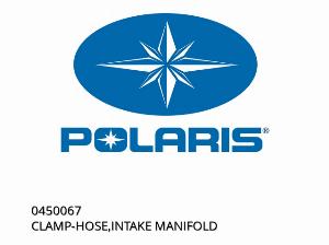 CLAMP-HOSE INTAKE MANIFOLD - 0450067 - Polaris