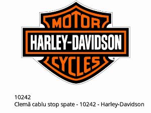 Clemă cablu stop spate - 10242 - Harley-Davidson