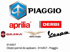 Clip spingi piastra - 014457 - Piaggio