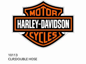 CLIP,DOUBLE HOSE - 10113 - Harley-Davidson