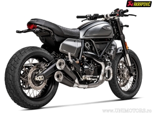 Colector de escape - DUCATI SCRAMBLER 800 ABS Icon Dark ('21-'22) / SCRAMBLER 800 ABS Icon ('21-'22) - Akrapovič