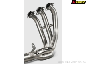 Colector de escape - tipo: Y9R3 - material: acero inoxidable - Yamaha MT-09 - Akrapovič