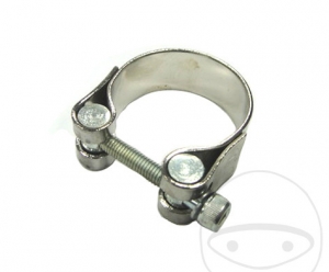 Coletor de escape cromado 49mm - JM