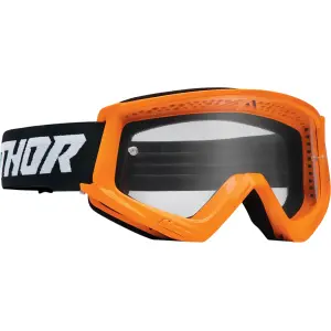 Combat Racer Brille - Flo Orange, Schwarz - Erwachsene - Einheitsgröße - 26012705