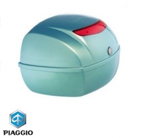 Compartimento de equipaje 32 litros original - color: verde - Vespa LX 50-125-150cc - Piaggio