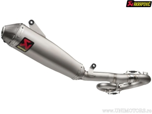 Compleet uitlaatsysteem Evolution Line - FANTIC XEF 250 ('22-'25) / YAMAHA WR 250 F ('19-'24) / YZ 250 FX ('19-'24) - Akrapovič