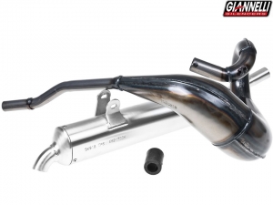 Compleet uitlaatsysteem Giannelli Enduro 2T - Aprilia RX 50 ('95-'98) - aluminium eindstuk