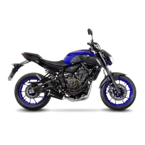 Compleet Uitlaatsysteem LV One Evo Carbon - YAMAHA MT-07 ABS ('17-'20) / XSR 700 ABS ('16-'20) - Leo Vince